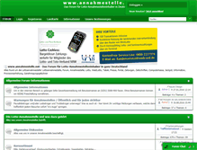 Tablet Screenshot of annahmestelle.net
